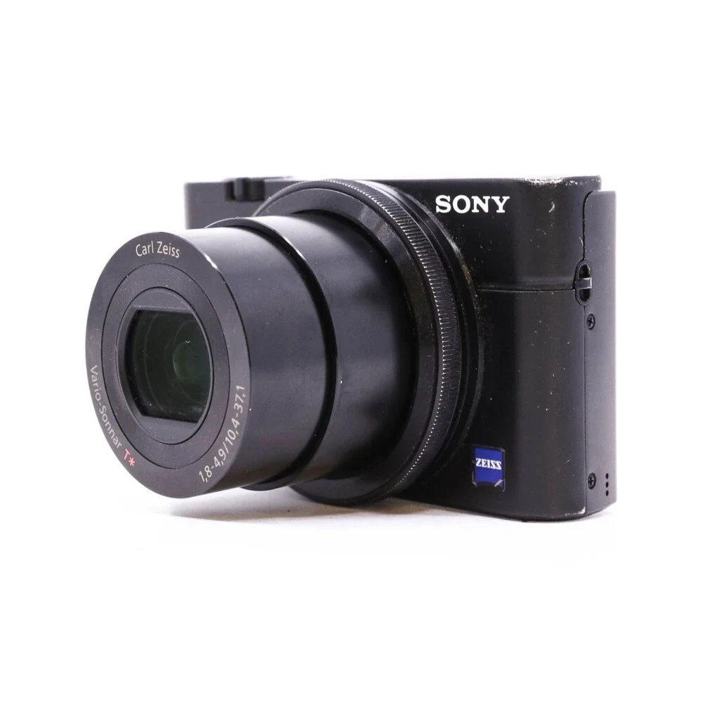 Sony Cyber-shot DSC-RX100 20.2MP Compact Digital Camera - Black BUNDLE batteries